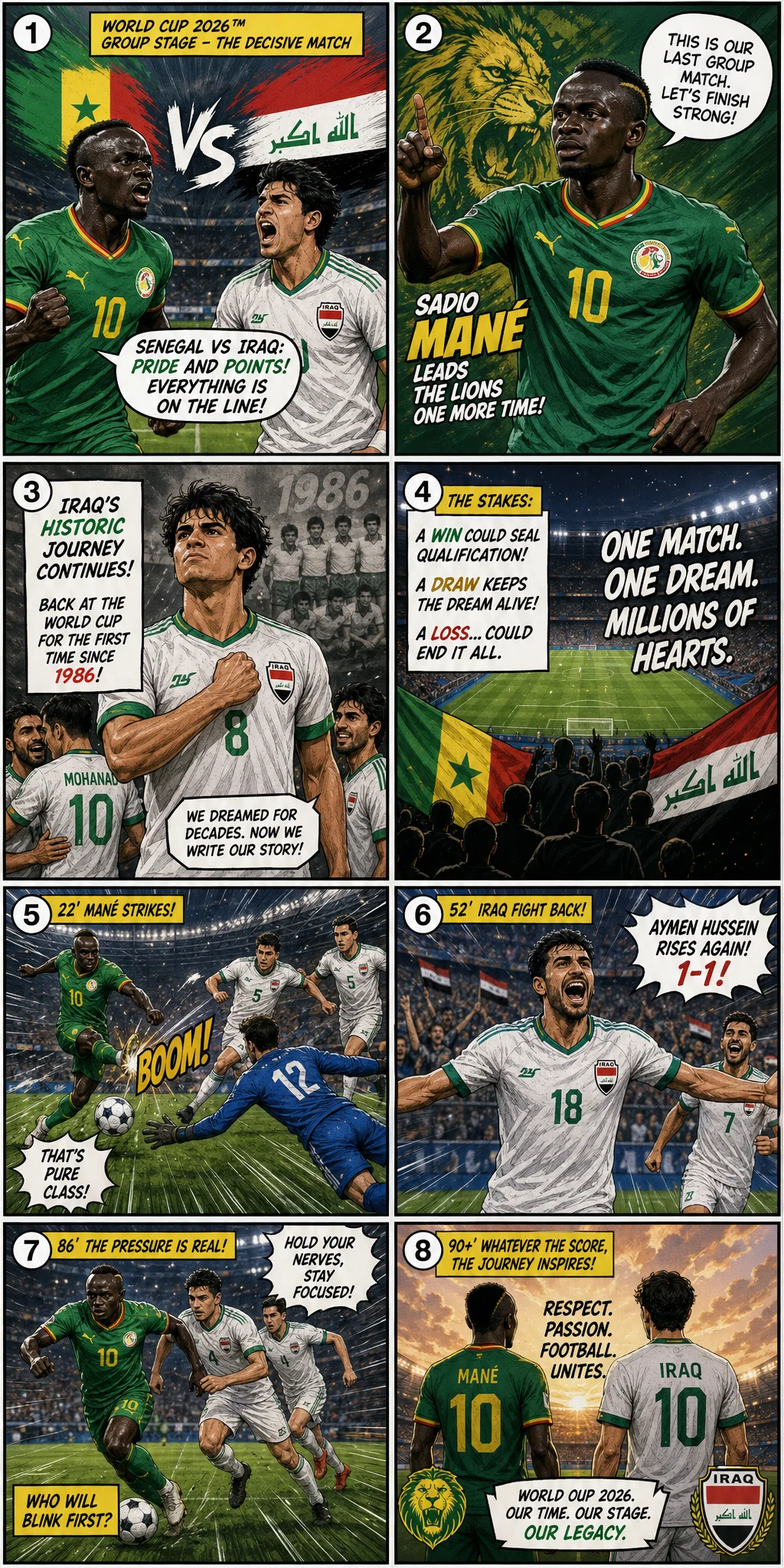 Senegal vs Iraq: Pride and Points — Mane's Last Group Match Meets Iraq's Historic Journey