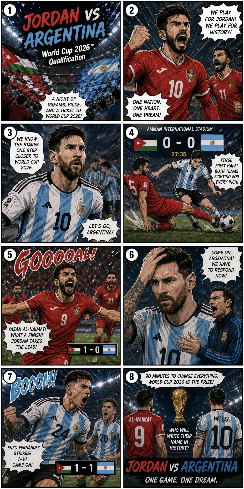 Jordan vs Argentina: Mission Impossible?
