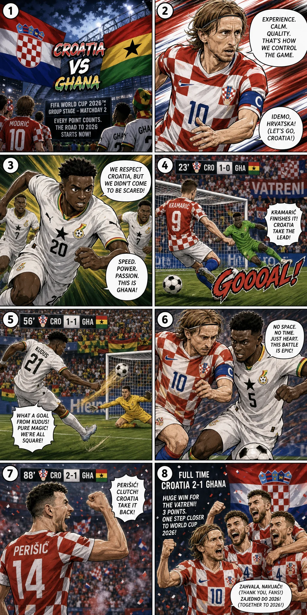 Croatia vs Ghana