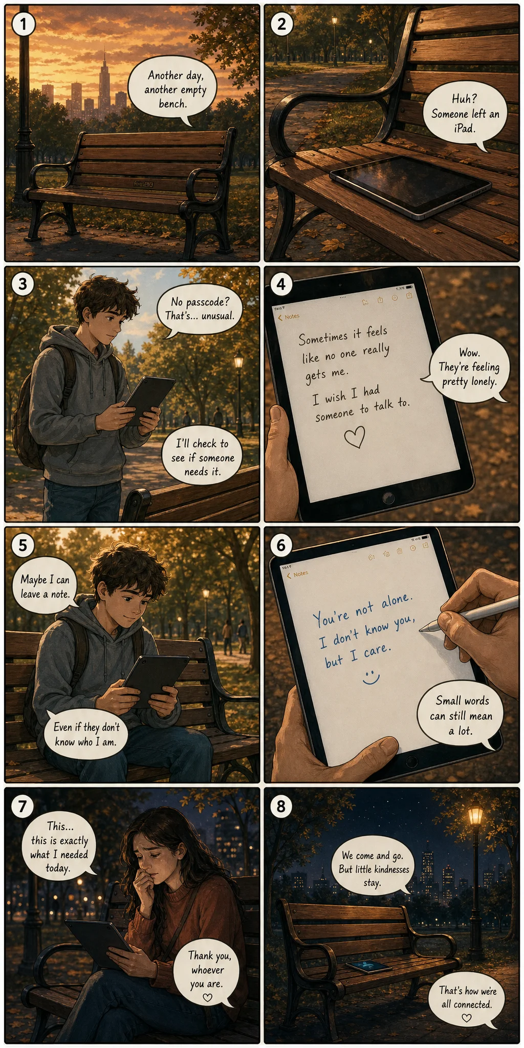 The iPad on the Bench