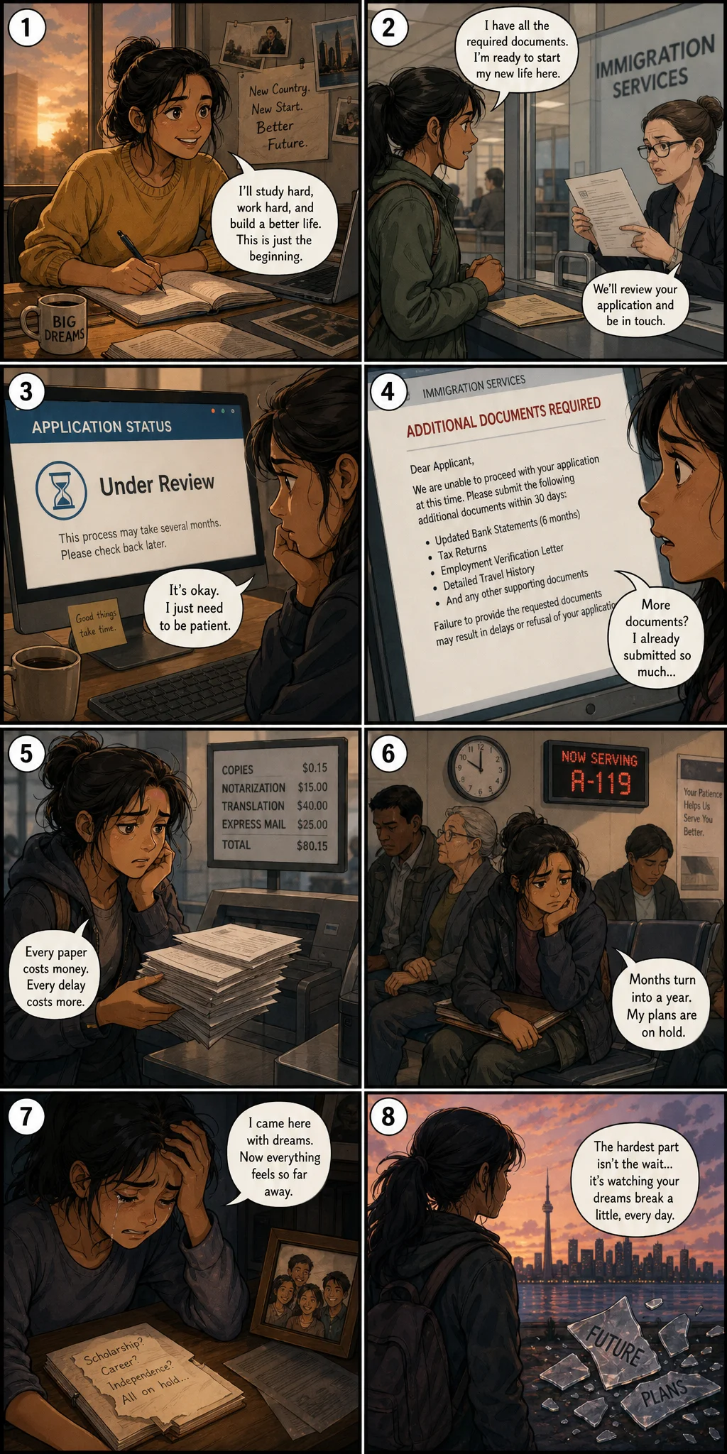 One Visa, Three Countries, and a Rejected Dream