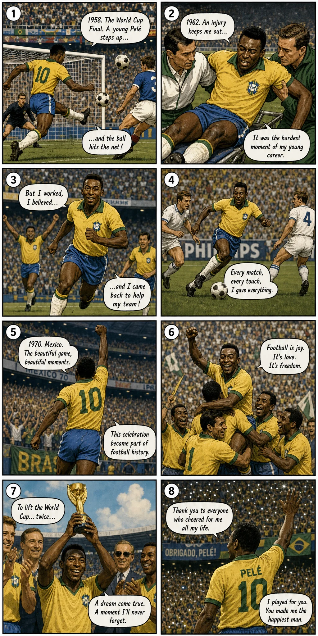 Three World Cups. One Man. Zero Doubts.