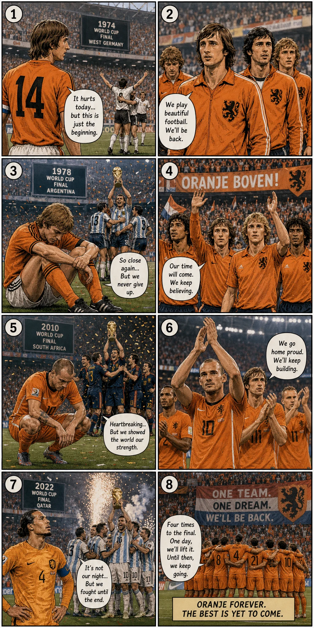 Four Times They Came Second, and Four Times They Came Back
