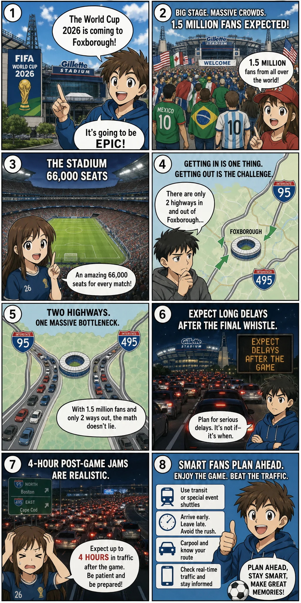 The Foxborough Traffic Nightmare: When the World Cup Meets American Suburbia