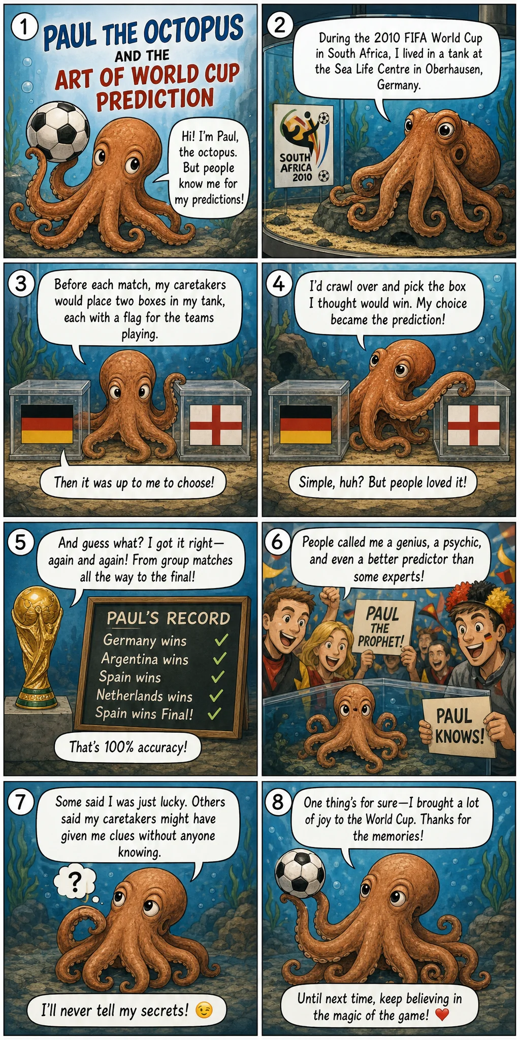 Paul the Octopus and the Art of World Cup Prediction