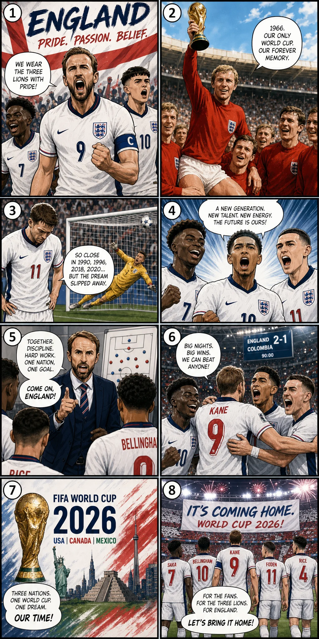 England: Journey to 2026