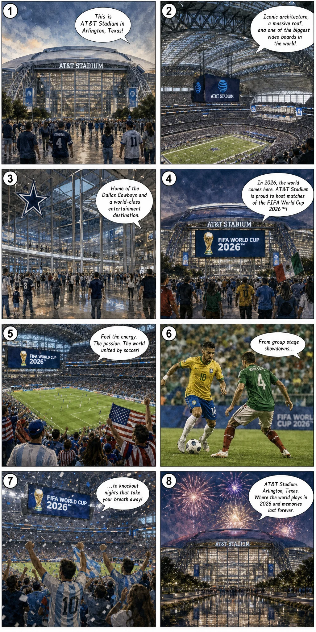AT&T Stadium: Where Texas Dreams Are Built