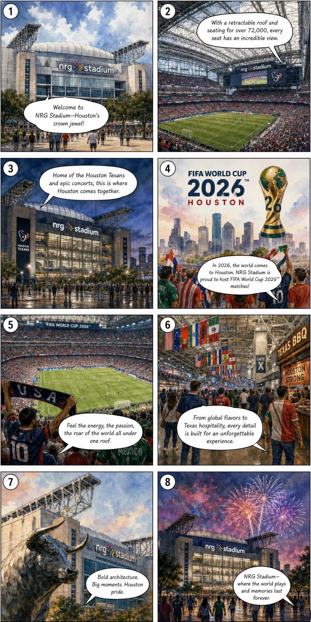 NRG Stadium: Seven Minutes to Open the Sky