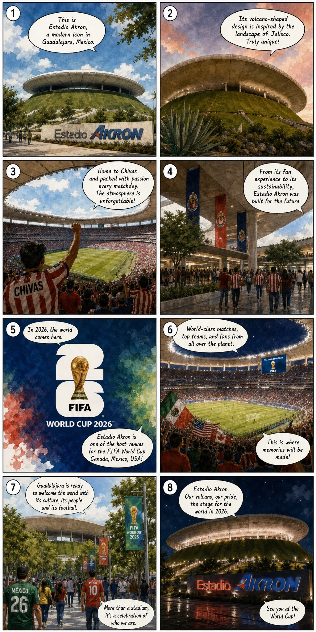 Estadio Akron: The Volcano That Erupts for Chivas