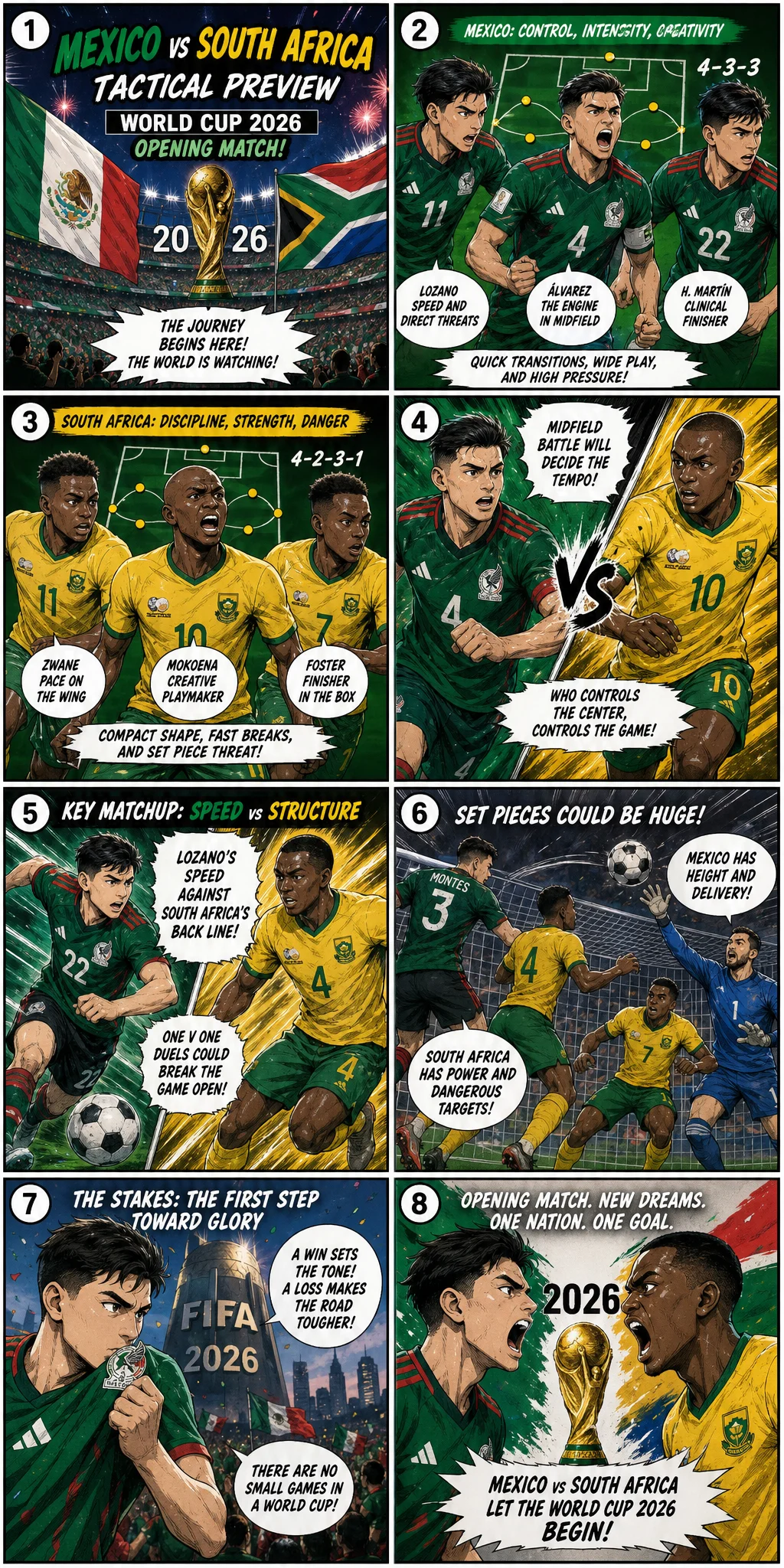 Mexico vs South Africa: Tactical Preview — World Cup 2026 Opening Match