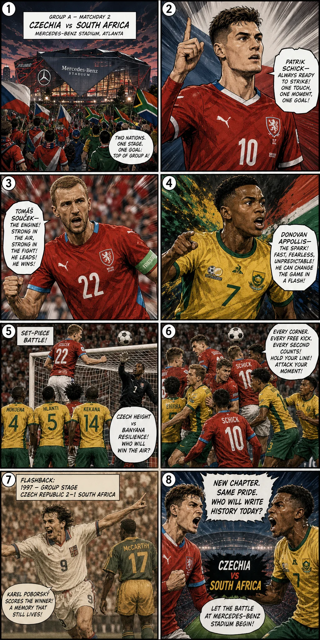 Czechia vs South Africa: When Two Counter-Attacking Teams Collide in Atlanta