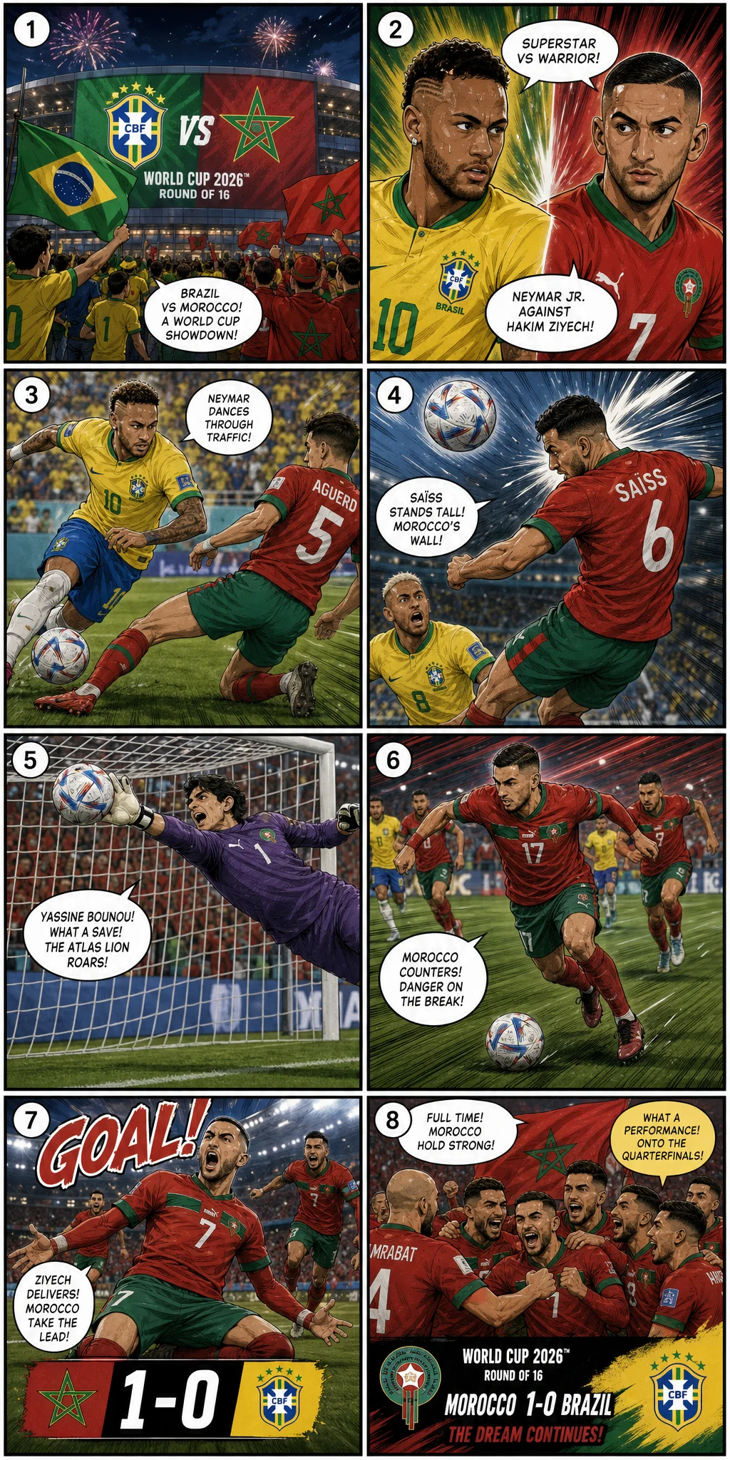Brazil vs Morocco - Group C Preview