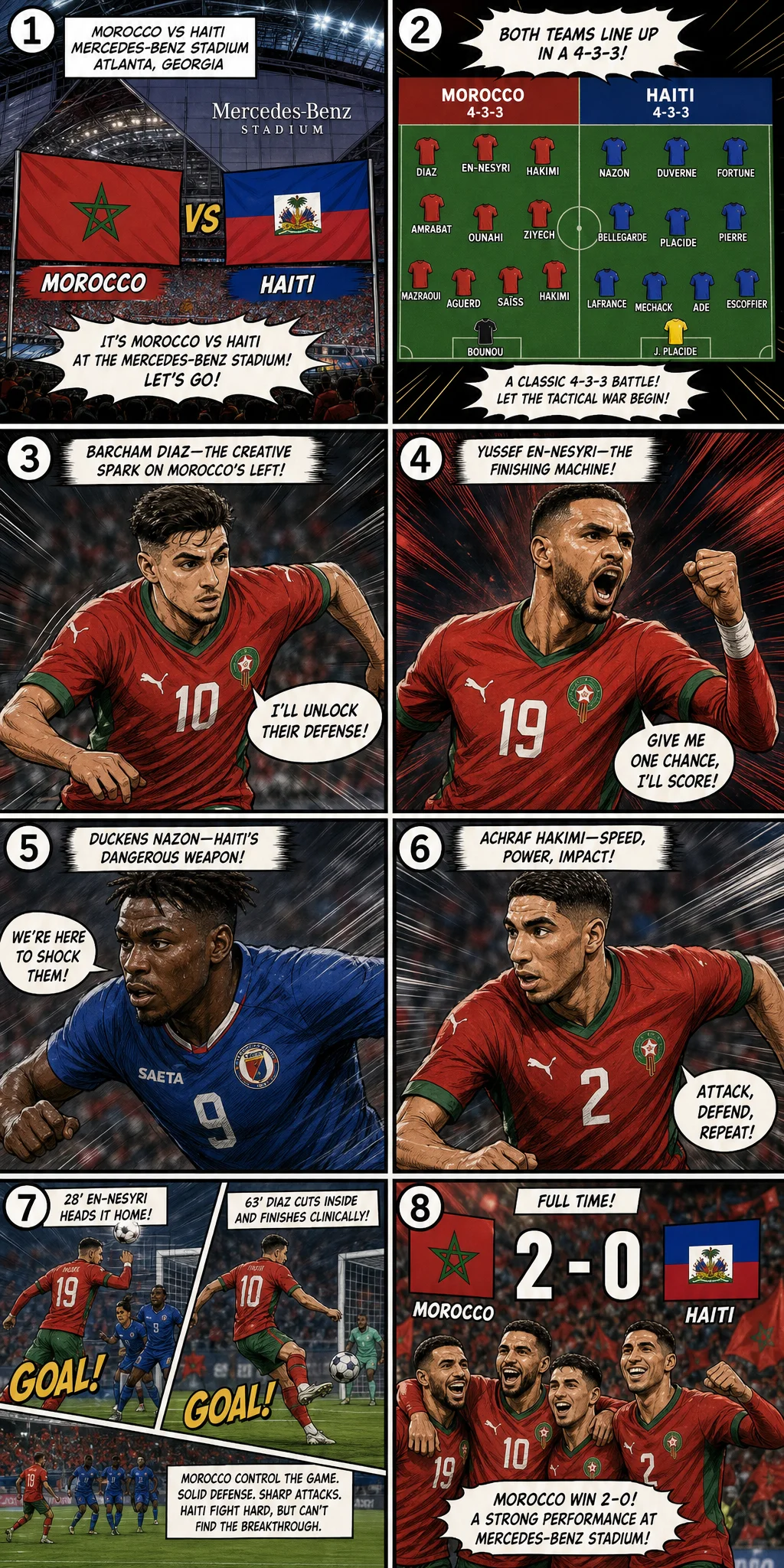 Morocco vs Haiti - Group C Preview