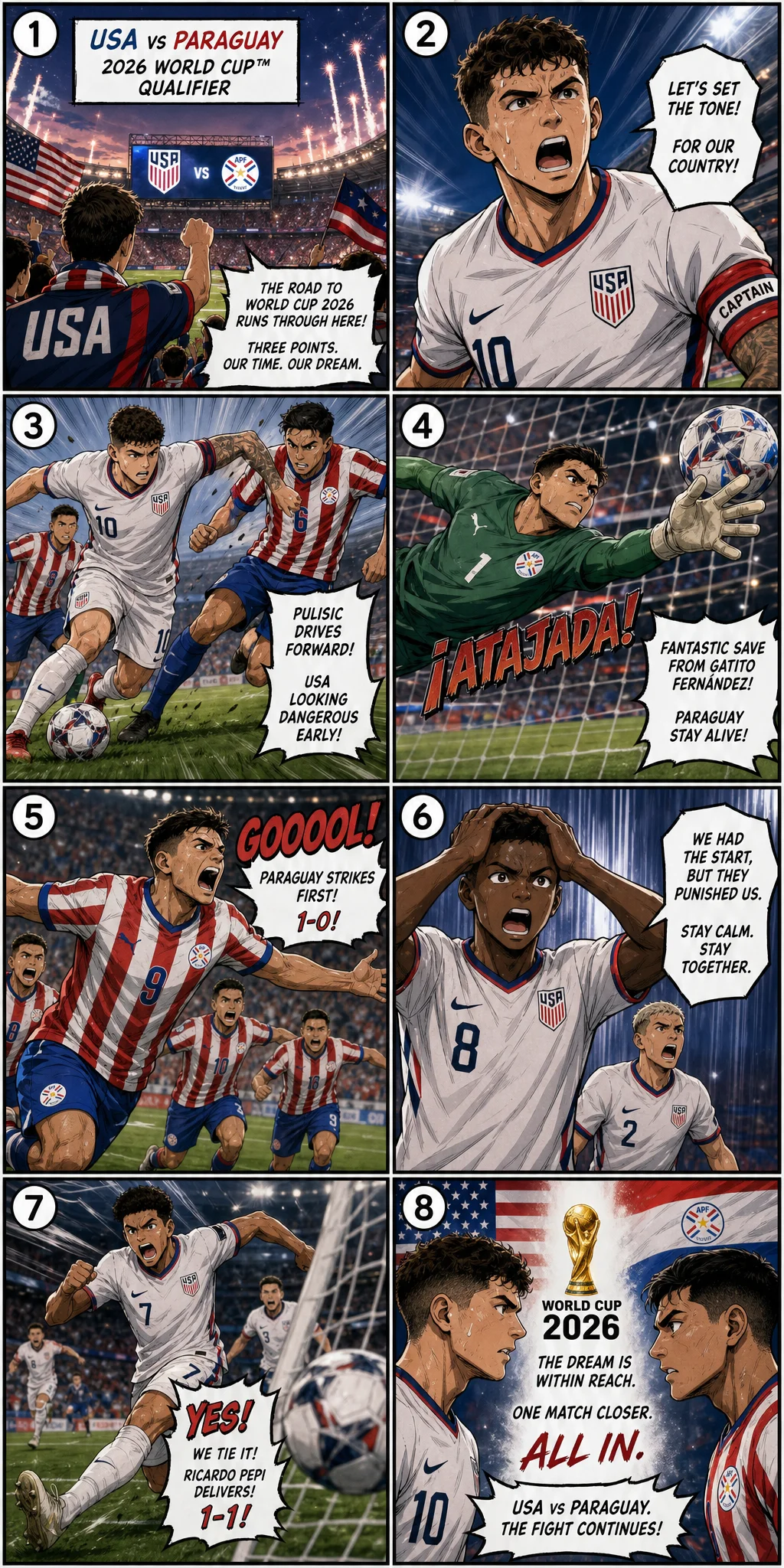 USA vs Paraguay: The Host's Pressure Test