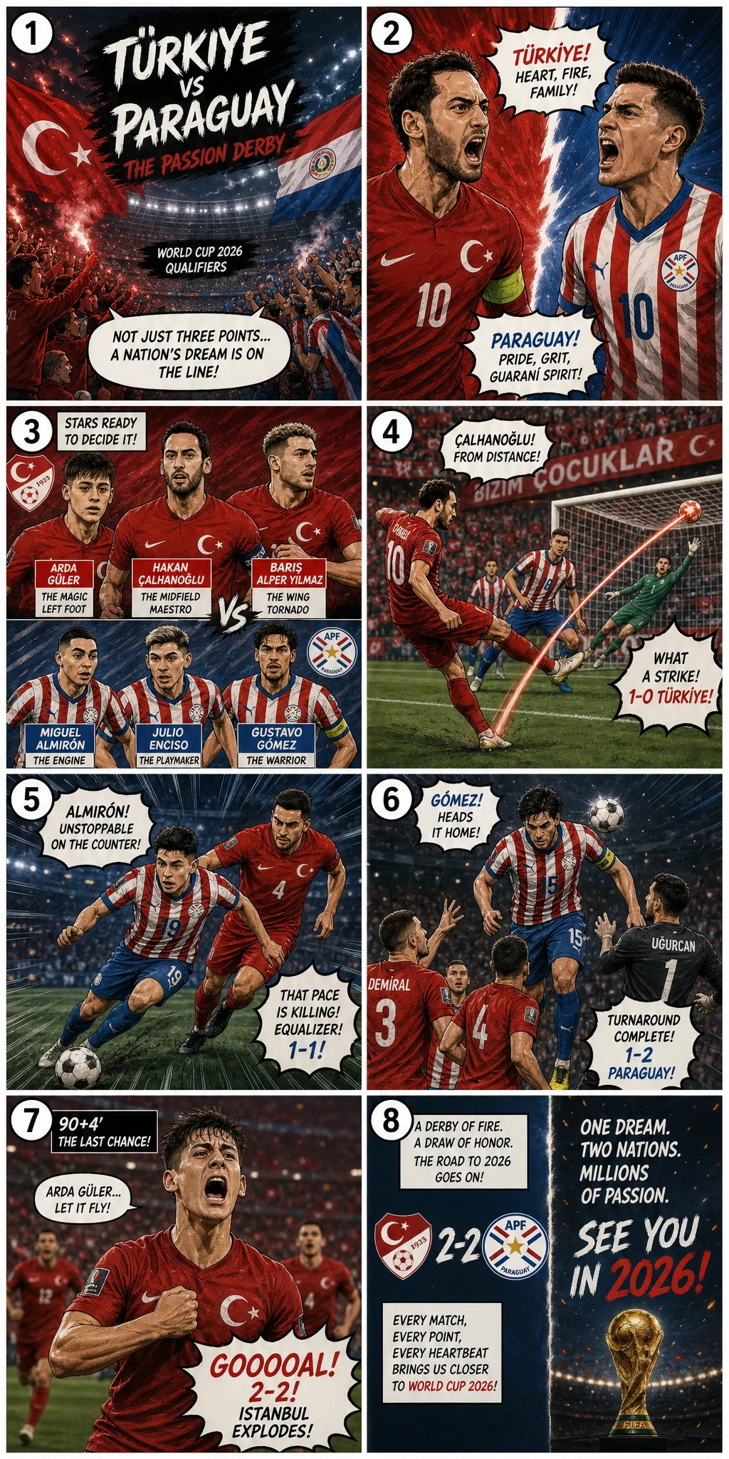 Turkiye vs Paraguay: The Passion Derby