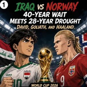Iraq vs Norway: 40-Year Wait Meets 28-Year Drought — David, Goliath, and Haaland