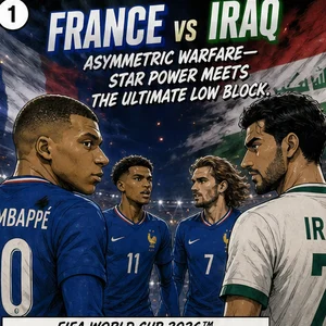 France vs Iraq: Asymmetric Warfare — Star Power Meets the Ultimate Low Block