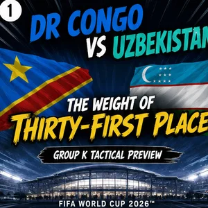DR Congo vs Uzbekistan: The Weight of Thirty-First Place — Group K Tactical Preview