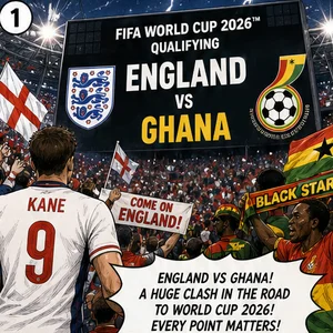 England vs Ghana