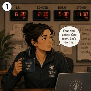 Four Time Zones, One Watch, and a Team Doctor Losing His Mind