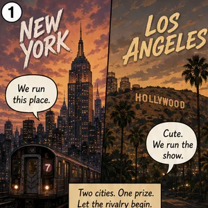 New York vs Los Angeles: Who Stole the Final