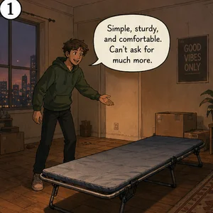 A Folding Bed and a Million-Person Party