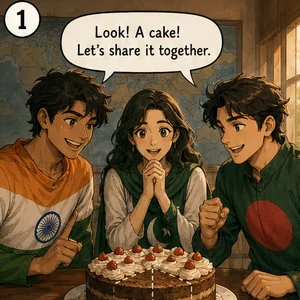 Three Countries, One Table, and a Cake Nobody Wants to Share