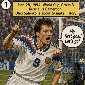 Five Goals in One Game: The Russian Who Stole a World Cup