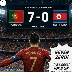 Portugal 7-0 North Korea: The Massacre on National Television
