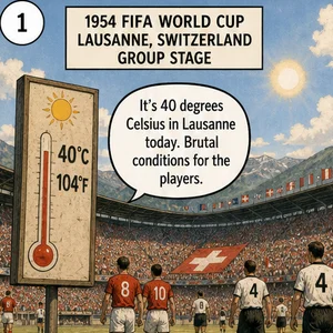 Austria 7-5 Switzerland: 1954 World Cup's Craziest Attack