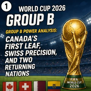Group B Power Analysis: Canada's First Leaf, Swiss Precision, and Two Returning Nations