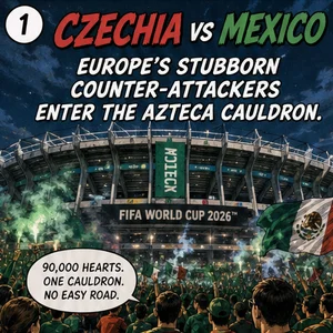 Czechia vs Mexico: Europe's Stubborn Counter-Attackers Enter the Azteca Cauldron