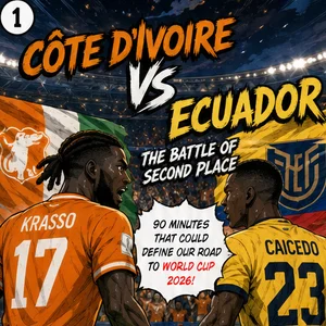 Côte d'Ivoire vs Ecuador: The Battle of Second Place