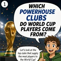 Which Powerhouse Clubs Do World Cup Players Come From