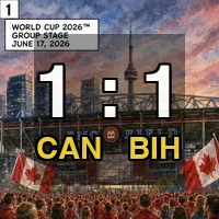Canada 1-1 Bosnia & Herzegovina: The Point That Took Forty Years