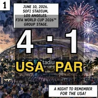 USA 4-1 Paraguay: Balogun's SoFi Masterpiece